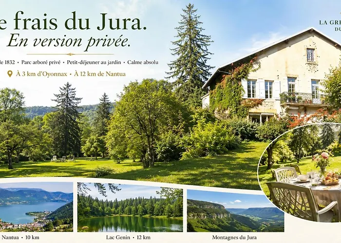 A la Grenouille du Jura - Chambres d'Hôtes de Charme Oyonnax Nantua